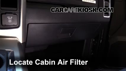 2015 Ram 2500 Laramie 6.7L 6 Cyl. Turbo Diesel Crew Cab Pickup (4 Door) Air Filter (Cabin) Check